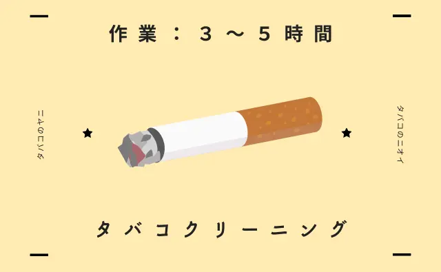 北海道厚真町の高品質カークリーニングページに設置された車内のタバコクリーニングページへのリンク画像